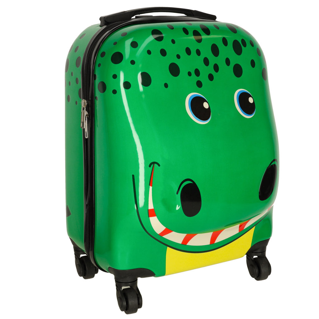 Krokodil gurulós bőrönd