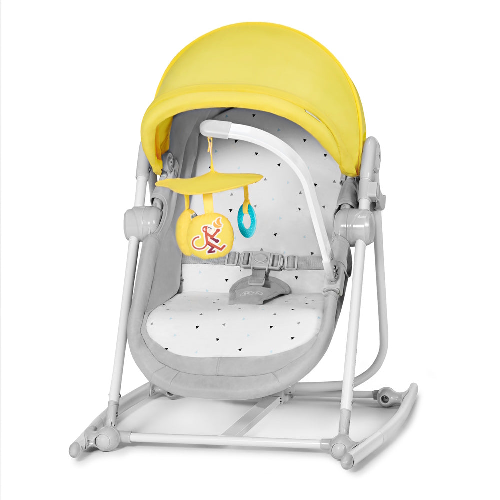 Kinderkraft 5in1 - pihenőszék - Unimo sárga - babamamashop