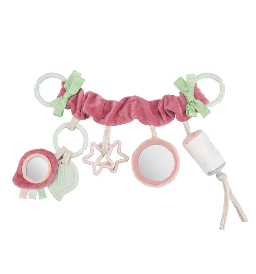 Canpol Pastel Friends felakasztható plüss játék - Rózsaszín