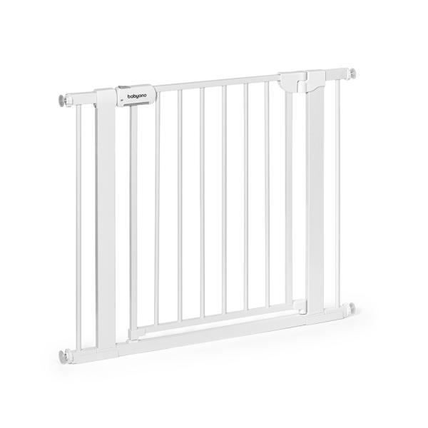 Babyono ajtórács fém, toldalékkal, 75-96cm