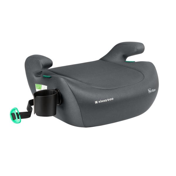 Kikkaboo ülésmagasító i-Go II i-Size Beltfix 125-150 cm sötétszürke