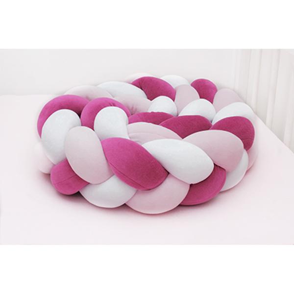 Scamp rácsvédő fonott 180cm Fehér-Rózsaszín-Pink