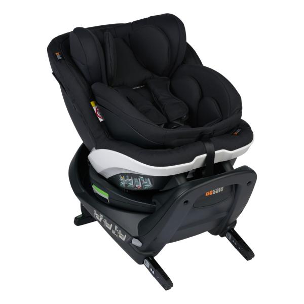 BeSafe gyerekülés iZi Turn B i-Size ISOfix 40-105 cm Fresh Black Cab
