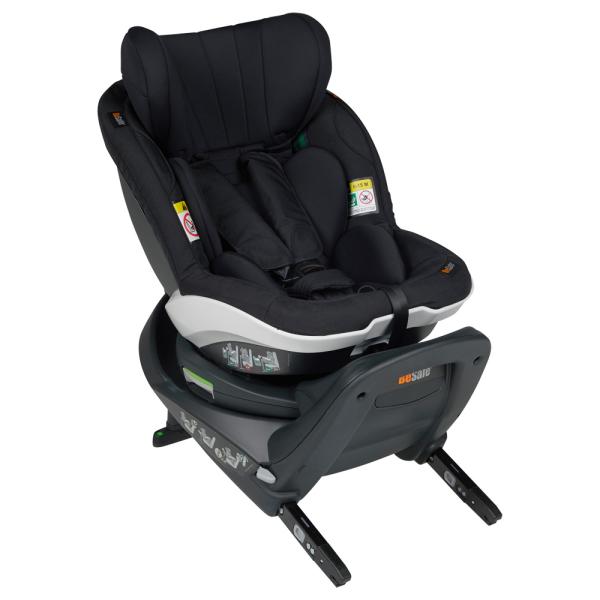 BeSafe gyerekülés iZi Turn i-Size ISOfix 61-105 cm Fresh Black Cab