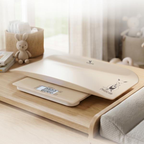 Cangaroo NeoScale 2in1 elektronikus mérleg, bézs