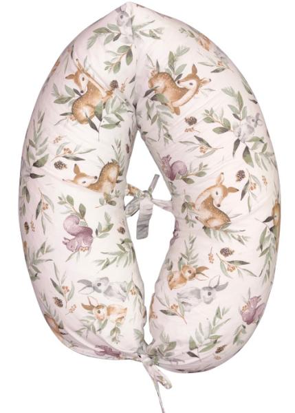 DOMBABY terhességi és szoptatós párna 30x120 cm ŐZIKE ZÖLD