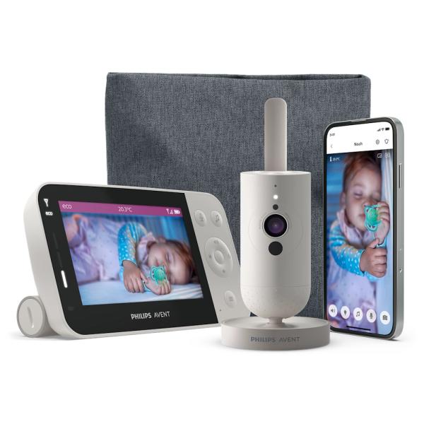 Philips AVENT bébiőr okos digitális monitorral táskával