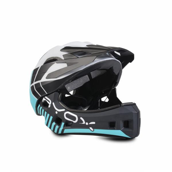 BUKÓSISAK full face rollerhez, endurohoz, elektromos rollerhez, átalakítható FEKETE