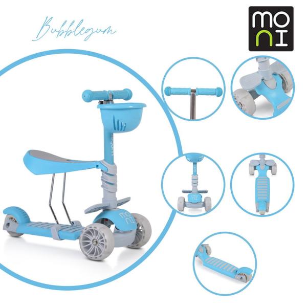 Byox Bubblegum roller 2in1 20kg/40kg-ig, kék