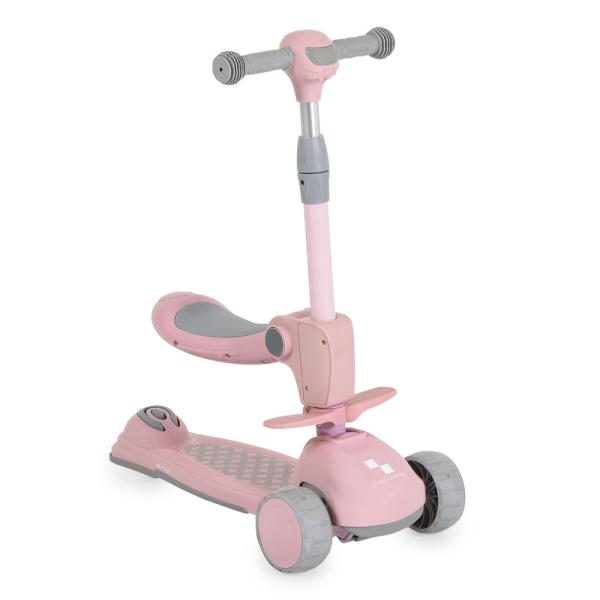 Byox Checkmate átalakítható ráülős roller, rózsaszín