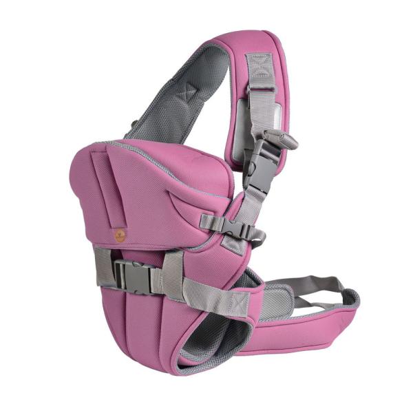 Cangaroo Carry Go hordozó 4 pozíciós kapucnival, pink