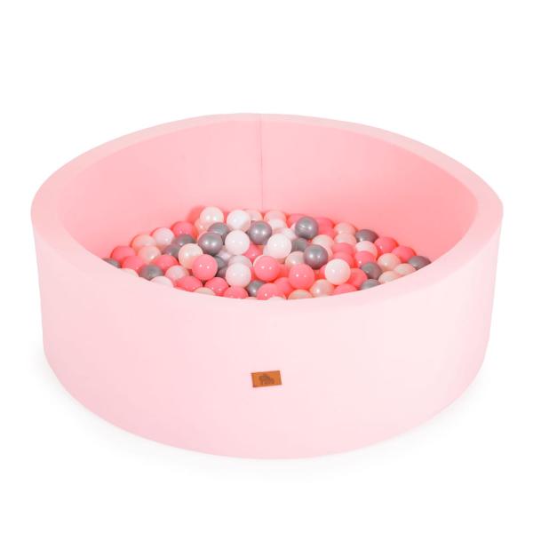 Labdamedence 200 db labdával, pink - 90 cm