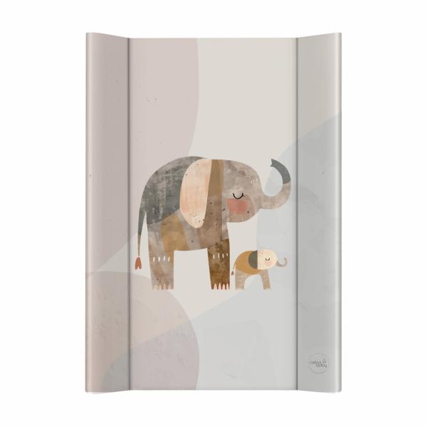 Ceba pelenkázólap puha 2 oldalú 50x70 cm, elefánt