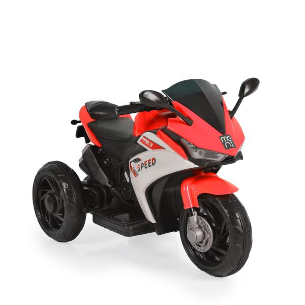 MONI BO hurricane elektromos motor 3 kerekű 6V PIROS