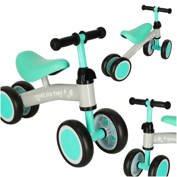 Négykerekű futóbicikli menta színben - TRIKE FIX TINY