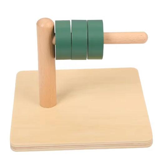 Montessori rakásoló játék