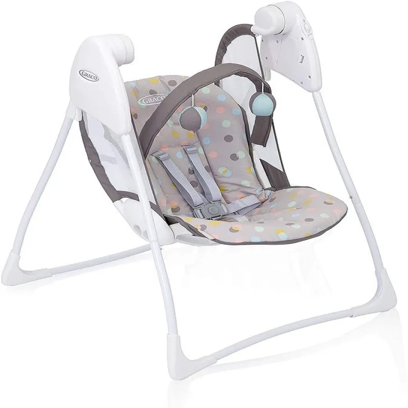 Graco elektromos hinta Baby Delight Confetti Grey