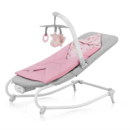 Kinderkraft pihenőszék Felio 2 rezgő zenélő Peony Rose