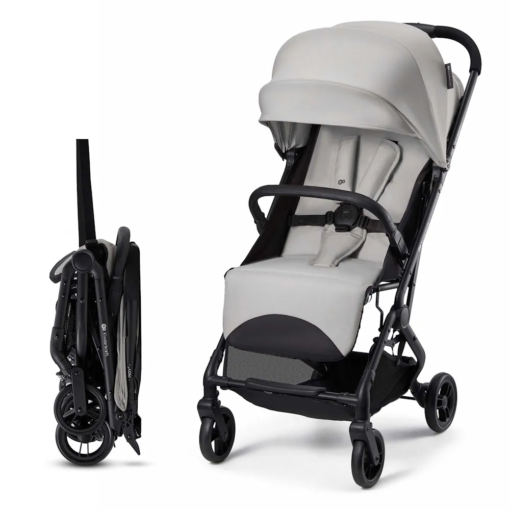 Kinderkraft sportbabakocsi Indy3 Urban szürke