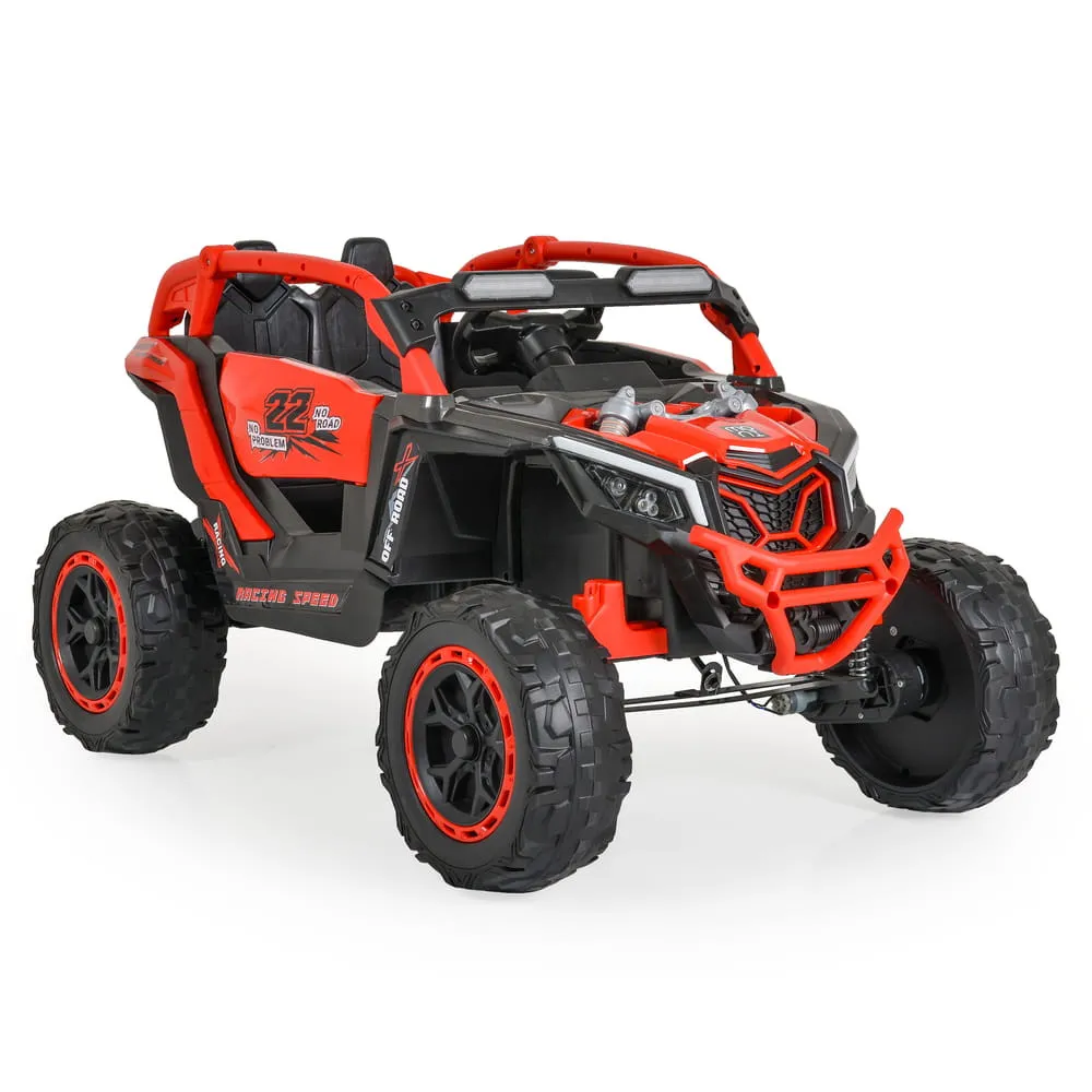 BO KANSAS elektromos UTV autó 4motoros PIROS