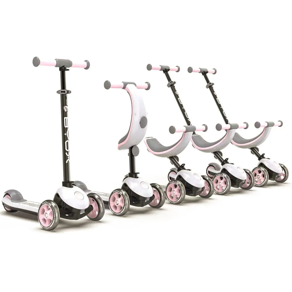 Byox 4in1 Motion multifunkciós átalakítható roller, rózsaszín