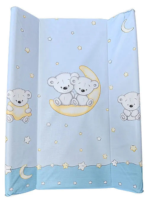 DOMBABY Pelenkázó lap kemény M70x50 cm Macis KÉK