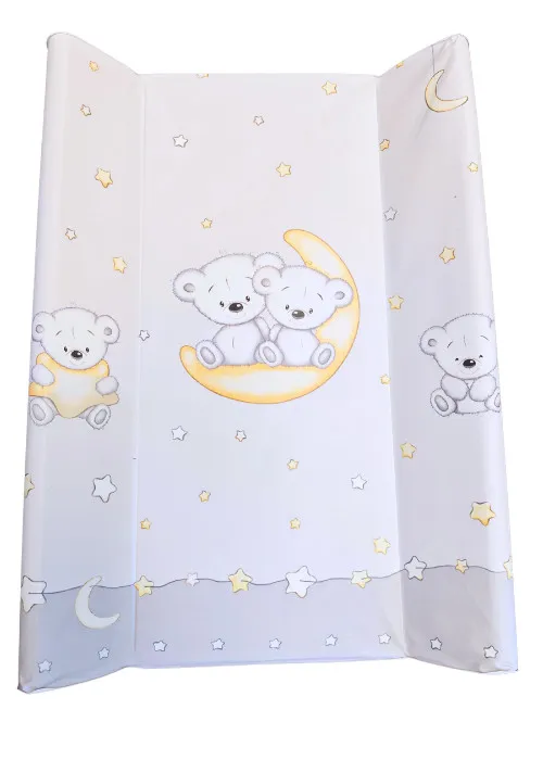DOMBABY Pelenkázó lap kemény M70x50 cm Macis SZÜRKE
