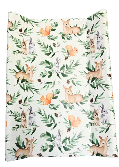 DOMBABY Pelenkázó lap kemény M70x50 cm ŐZIKE ZÖLD