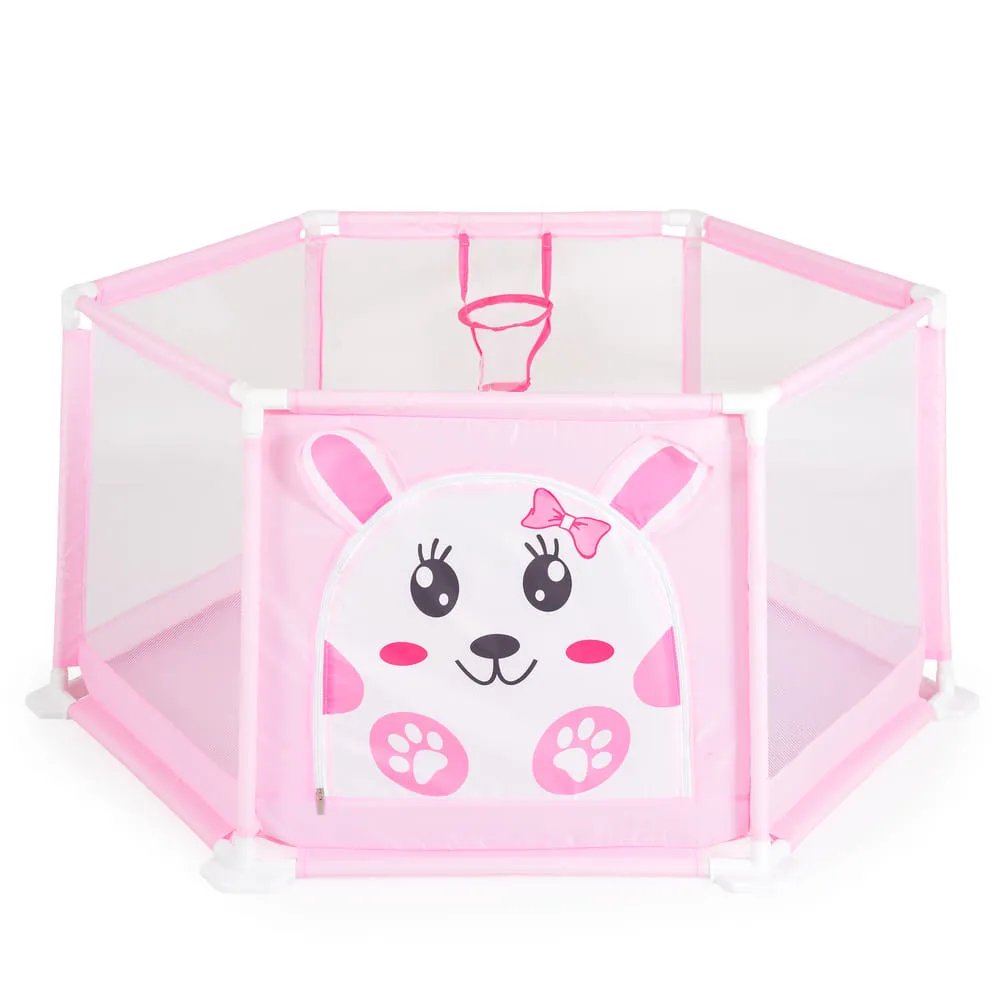 Labdamedence 146cm 50 labdával PINK