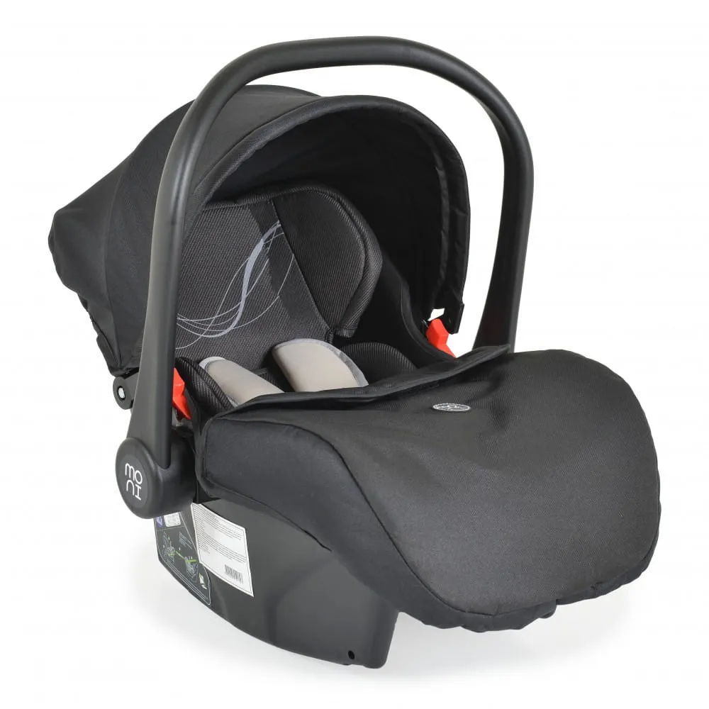 Moni Multi autós hordozó i-size 40-87cm, fekete