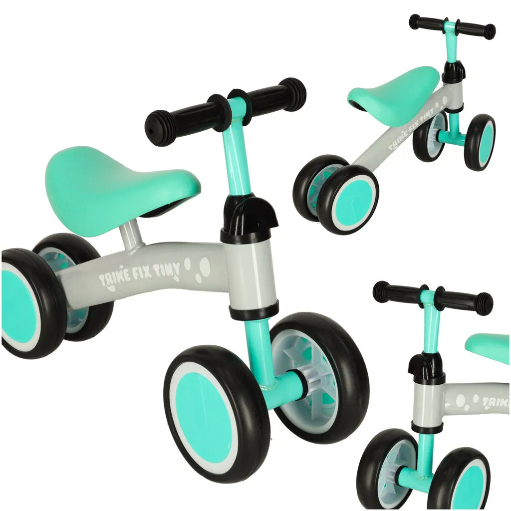 Négykerekű futóbicikli menta színben - TRIKE FIX TINY