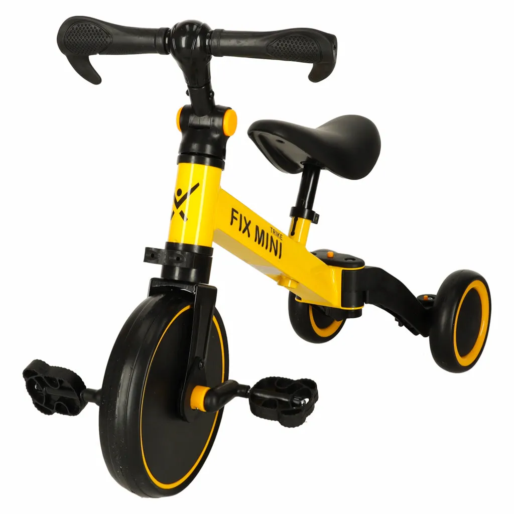 Tricikli Trike Fix Mini 3in1 sárga
